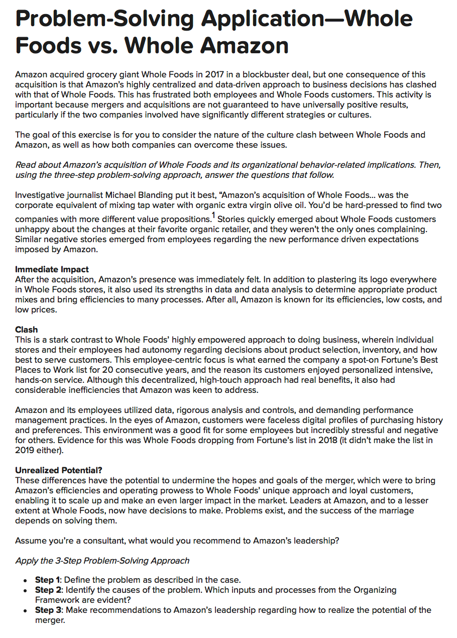 1a. According to the case, which of the following