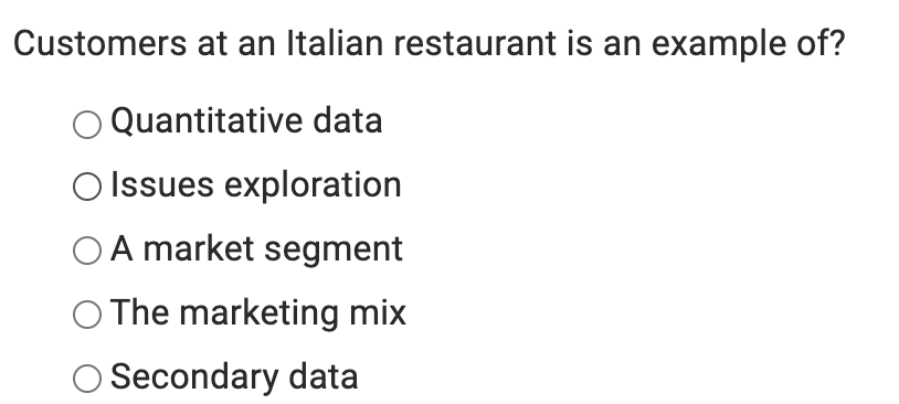 Determining why consumers buy a certain product