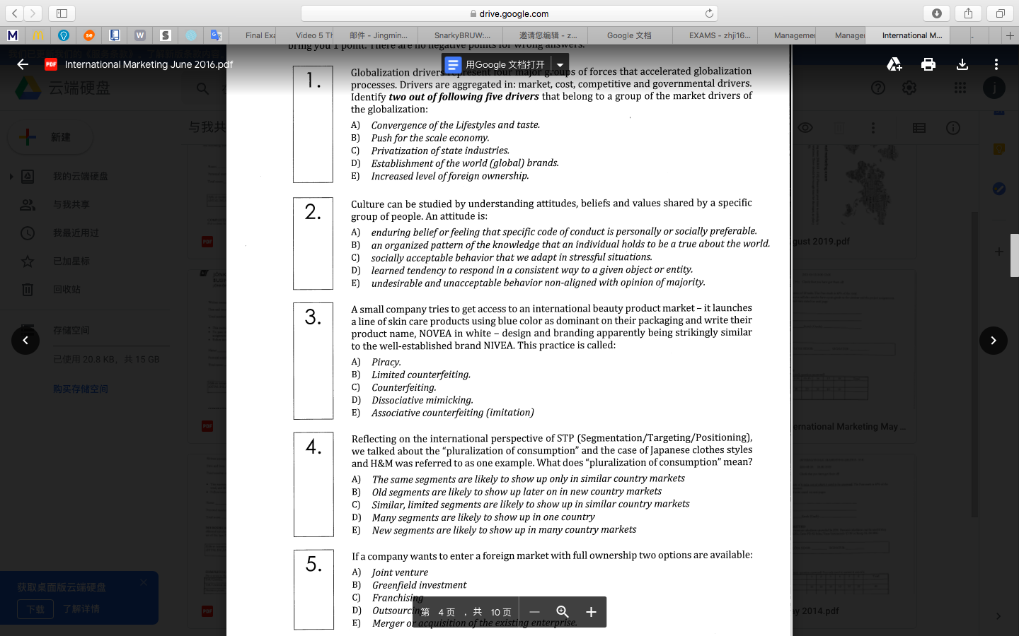 give me these five question answer, only answer.