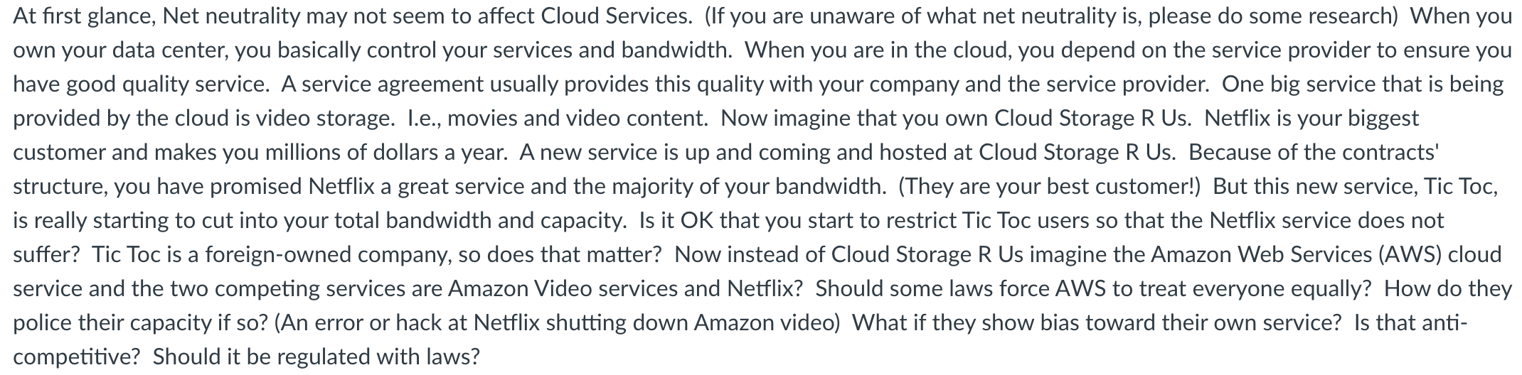 At first glance, Net neutrality may not seem to