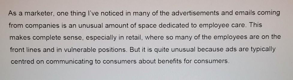 The crisis has shifted this emphasis, rightly so,