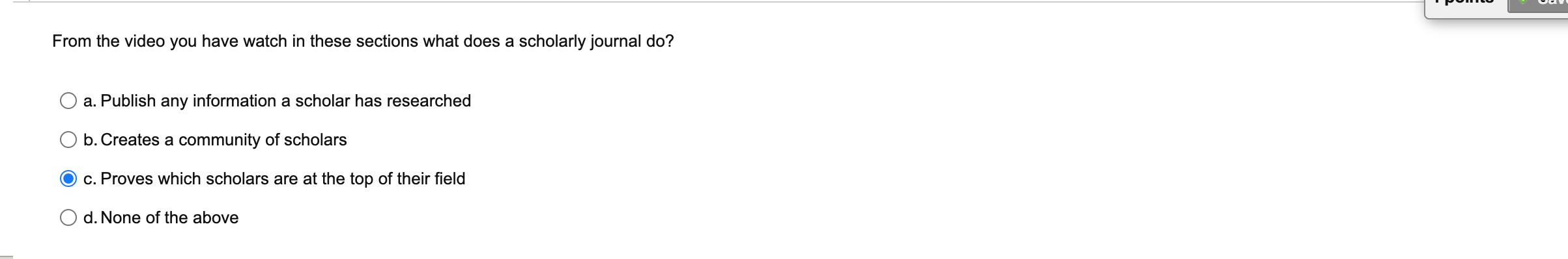 4 points Saved are grounded in data from research