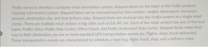 please help out and answer questions! FedEx wants