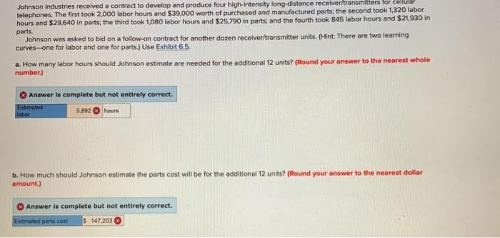 Johnson Industries received a contract to develop