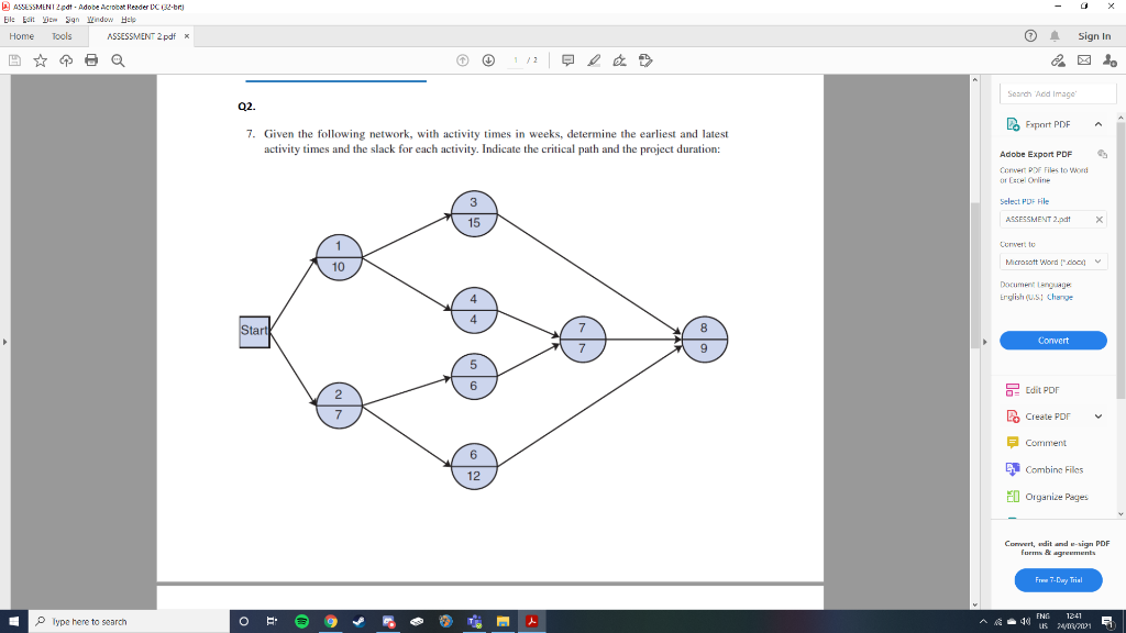 ASSESSMENT 2.pdt - Adobe Acrobat Reader DC
