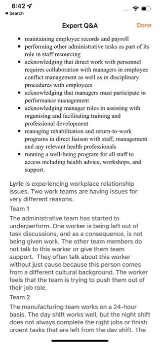 Question no: 4 4.1 Describe how you would provide