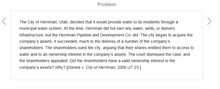 analyze the cases in the Questions and Problems: