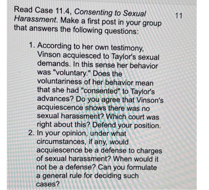 first two questions on top thats it Read Case