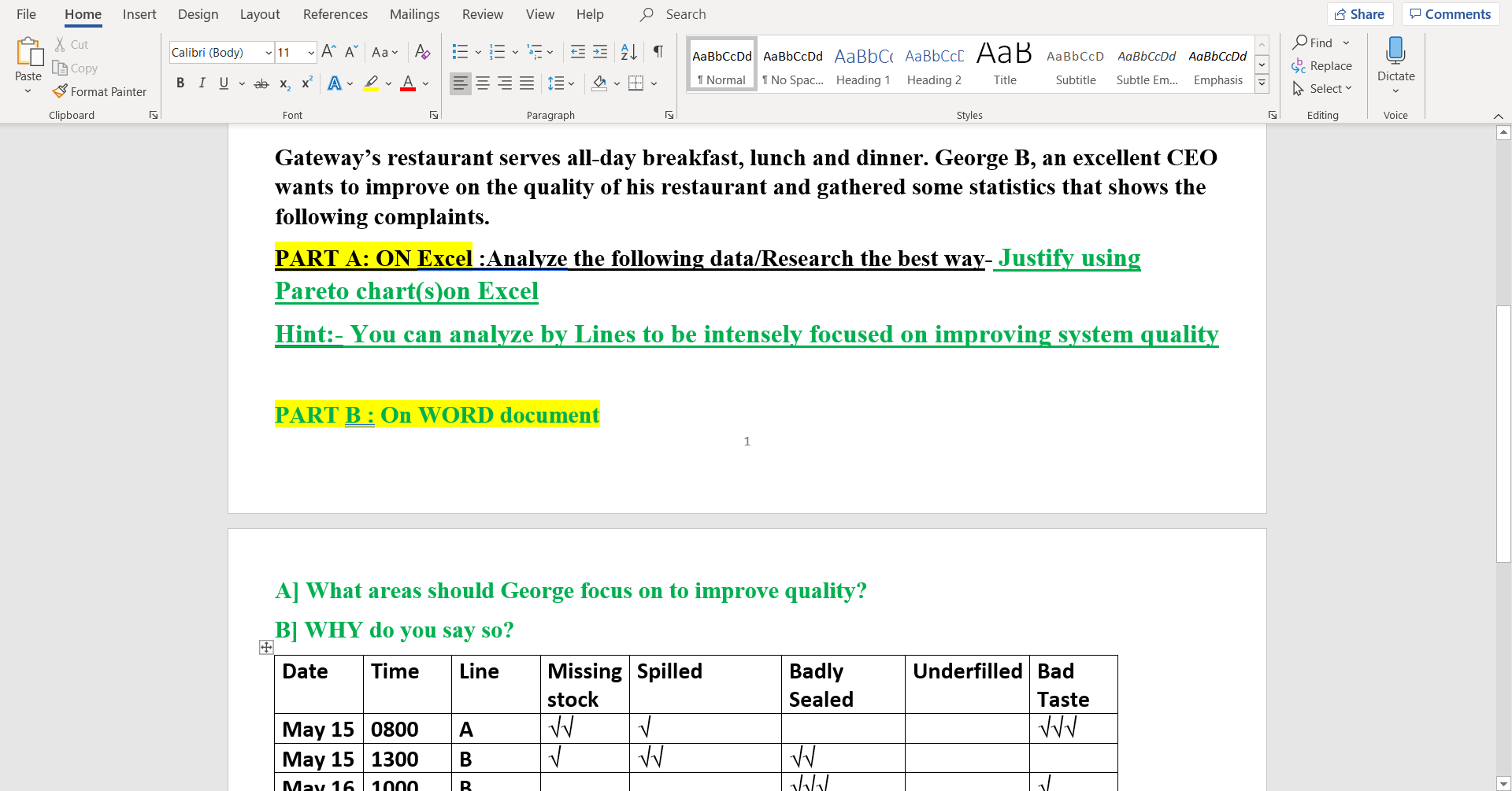 File Home Insert Design Layout References