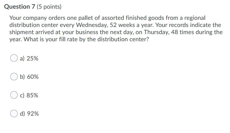 How do I solve this problem? Thanks! Question 7
