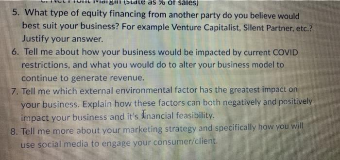 5th and 7th question on car wash Wigh suate as %