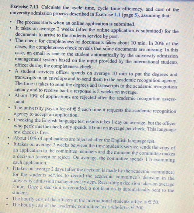 please calculate the cycle time, cycle time