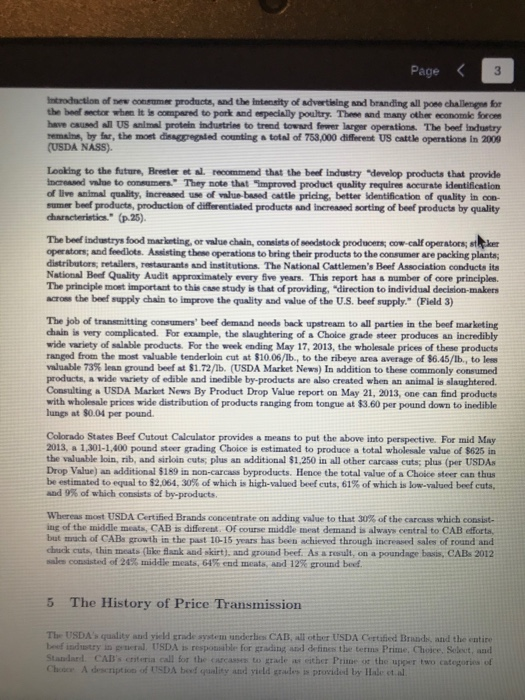 The questions on the first page need to be