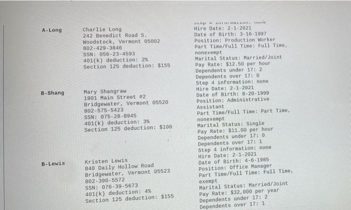 Prevosti Farms and Sugarhouse pays its employees