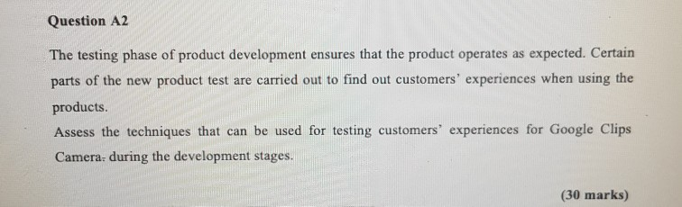 1 2 3 4 5 6 the question: this is a marketing