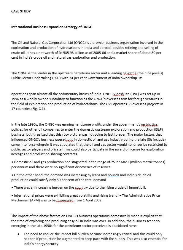 please help in above question based on case study