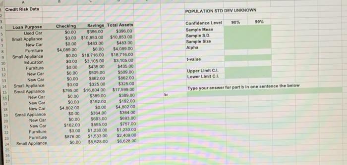 6.21. Use the sample data provided to: a. Compute