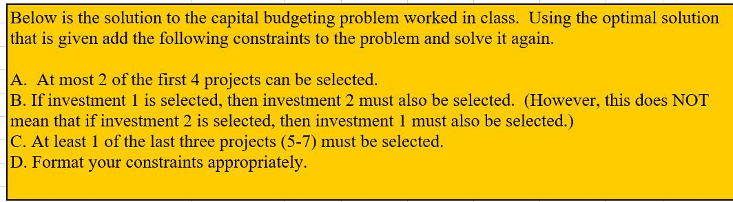 Below is the solved problem. I have to add the