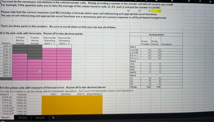 You must do the necessary calculations in the