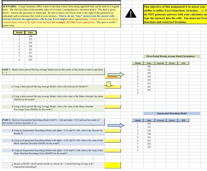 SCENARIO: A large insurance office wants to