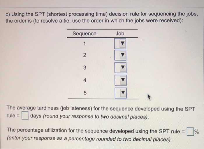 a) Using the FCFS (first come, first served )