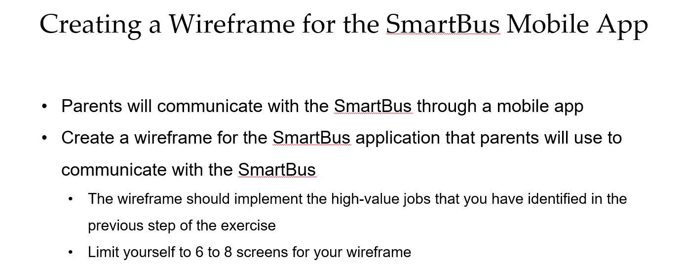 In this you will build a wireframe for a mobile