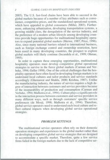 Chapter 1 Culture and Its Impact on International