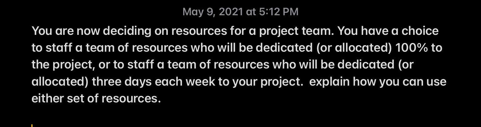 May 9, 2021 at 5:12 PM You are now deciding on