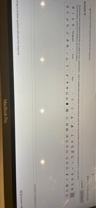 Montsant with response Question ta Businesses