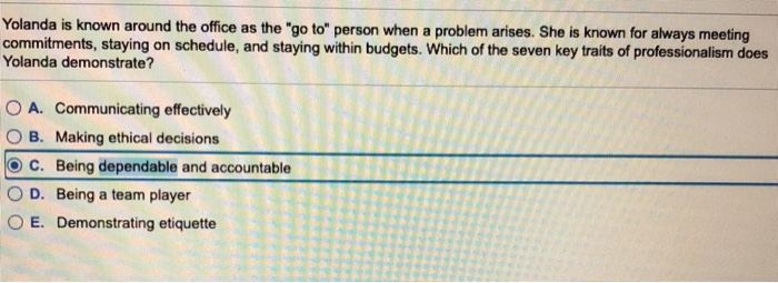 Not sure if its C Yolanda is known around the