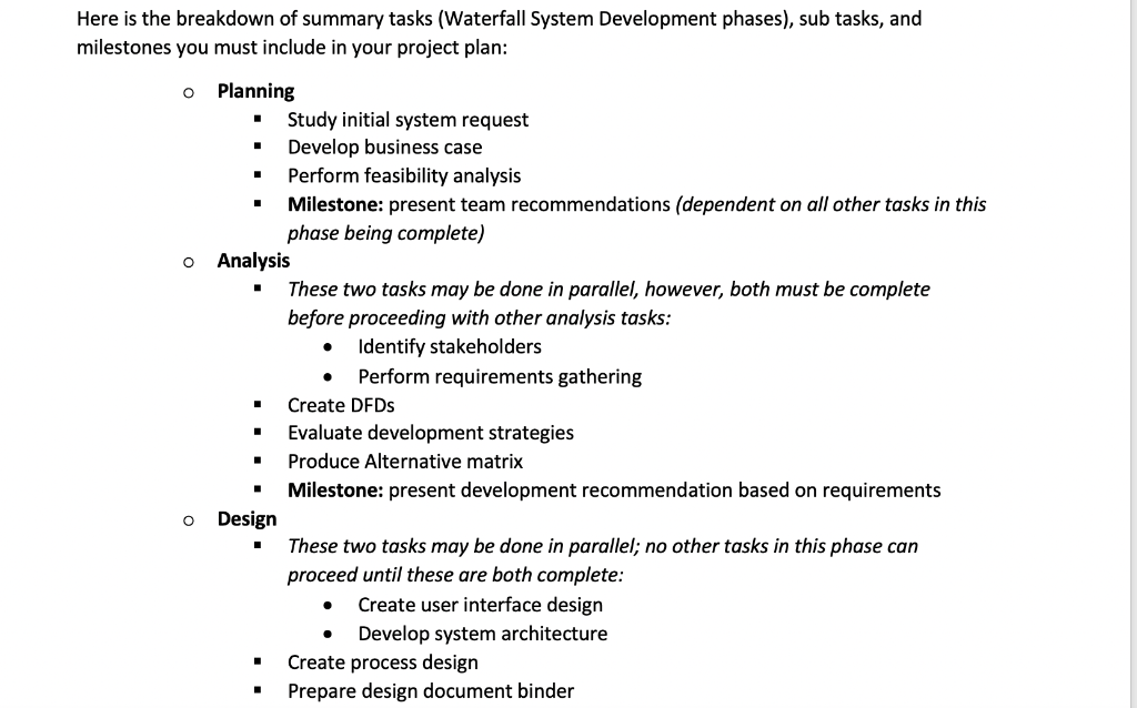 Project Management using the freeware