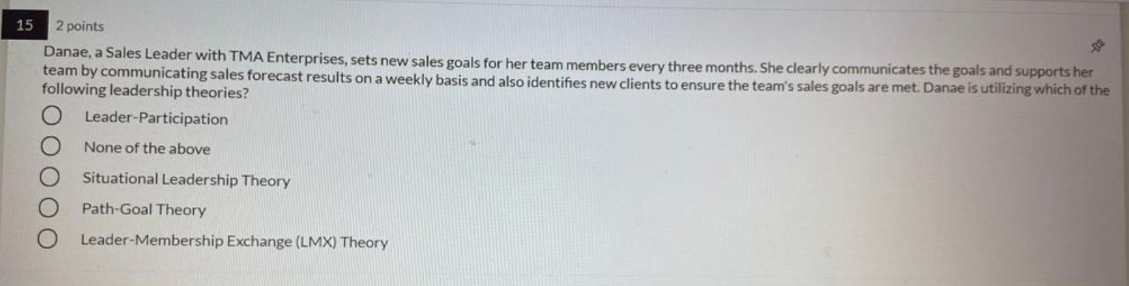 2 points Admitting responsibility for an