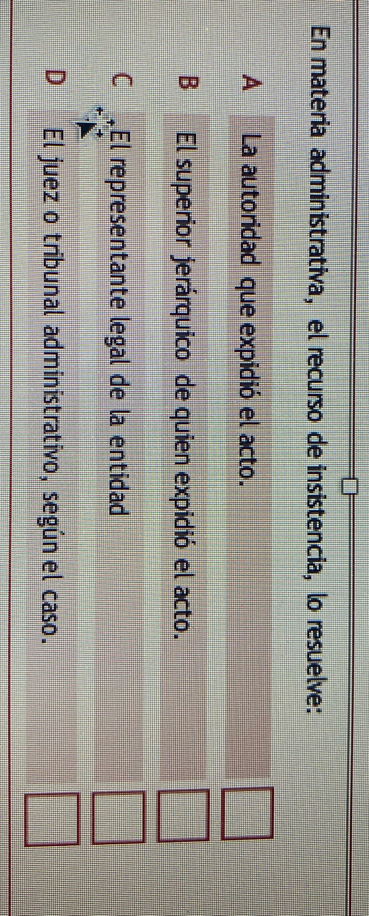 En materia administrativa, el recurso de