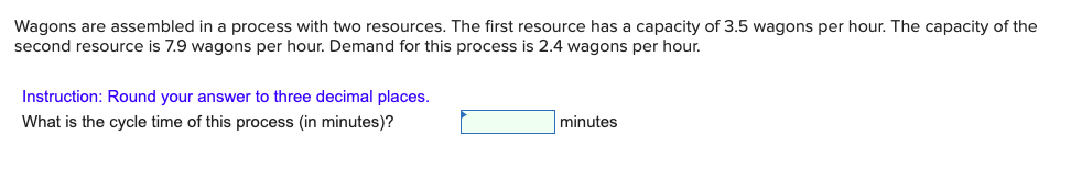 Wagons are assembled in a process with two