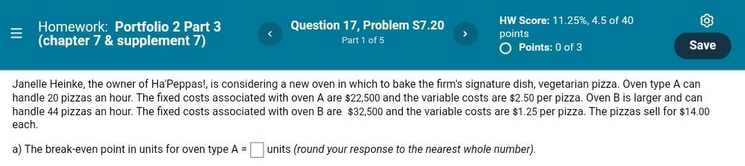 I need a professional answer = Homework: