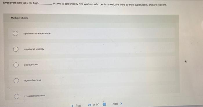 Employers can look for high scores to
