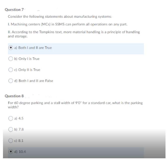Question 5 In calculating the present value of a