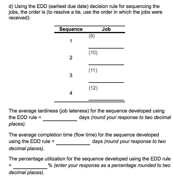 a) Using the FCFS (first come, first served)