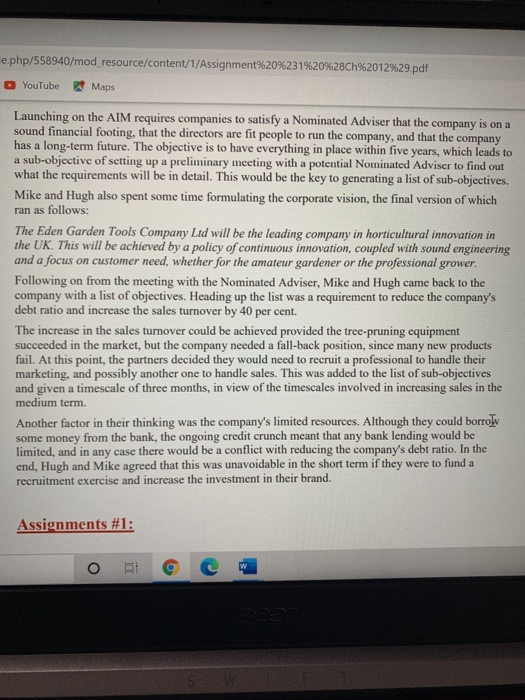 THE EDEN GARDEN TOOLS Introducing the running