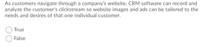 As customers navigate through a company's