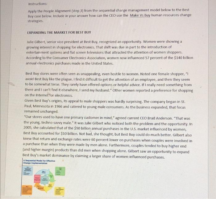 Instructions: Apply the People Alignment (step 3)