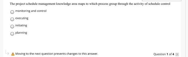 The project schedule management knowledge arca