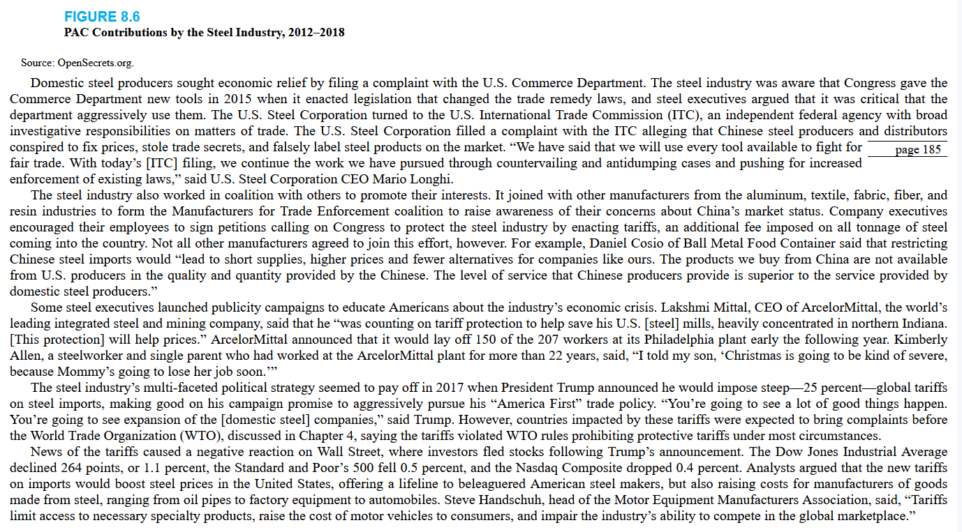 Read Chapter 8 and at the end of the chapter