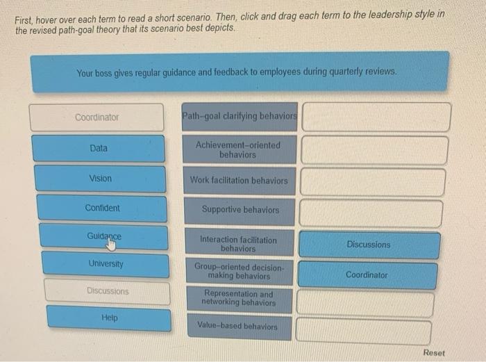 please match the left columns woth the correct