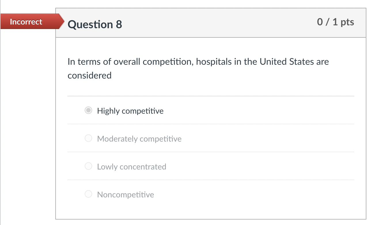 US Healthcare systems In terms of overall