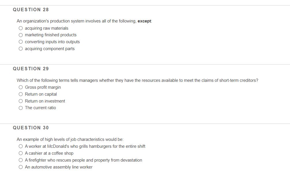 please answer all questions correctly QUESTION 24