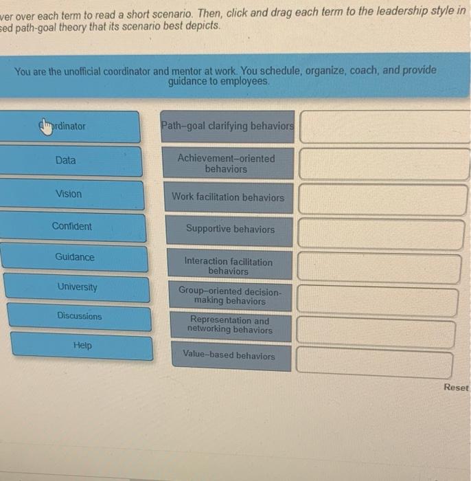 please match the left columns woth the correct