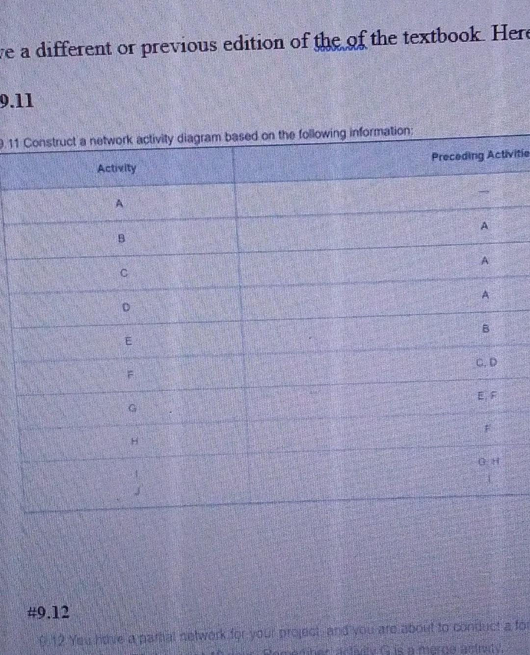 je a different or previous edition of the of the