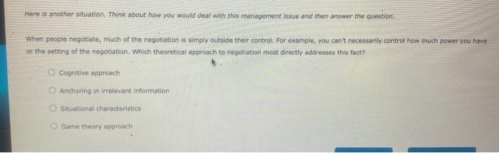 Imagine yourself in the situation described. Then