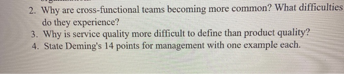 2. Why are cross-functional teams becoming more